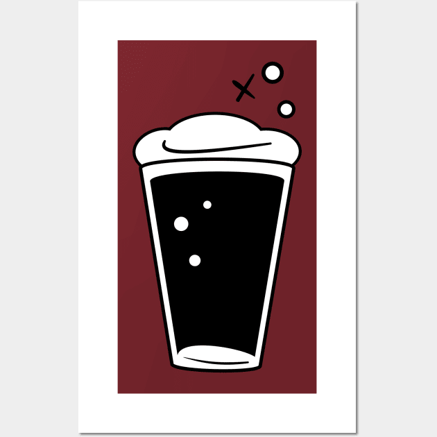 A Pint Then Wall Art by ElliotLouisArt